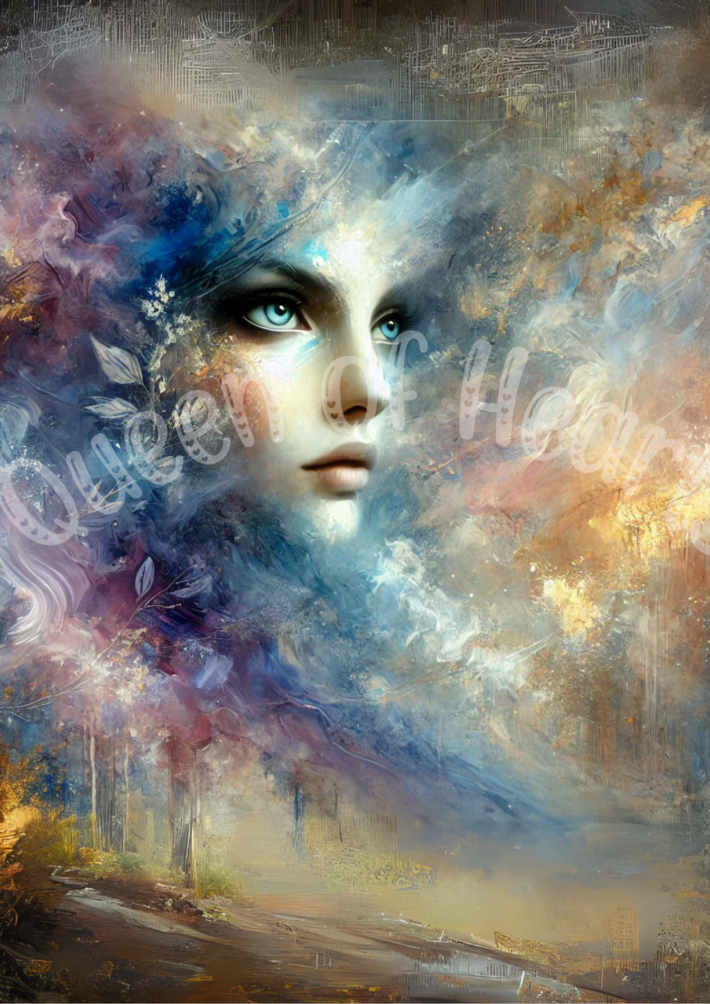 Queen of Hearts Rice Paper - Ethereal Beauty
