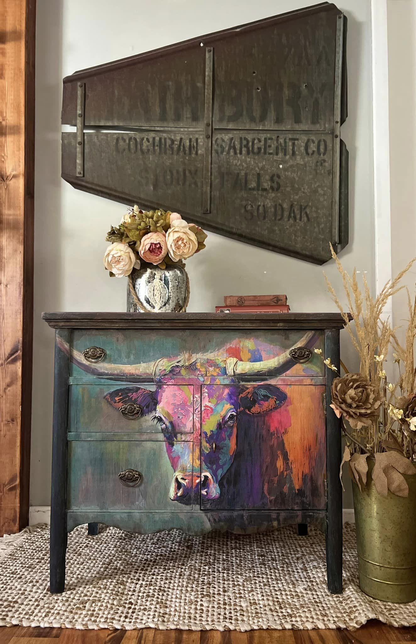 Oscar: Longhorn | 18 lb Decoupage Tissue Paper | 21x29 in