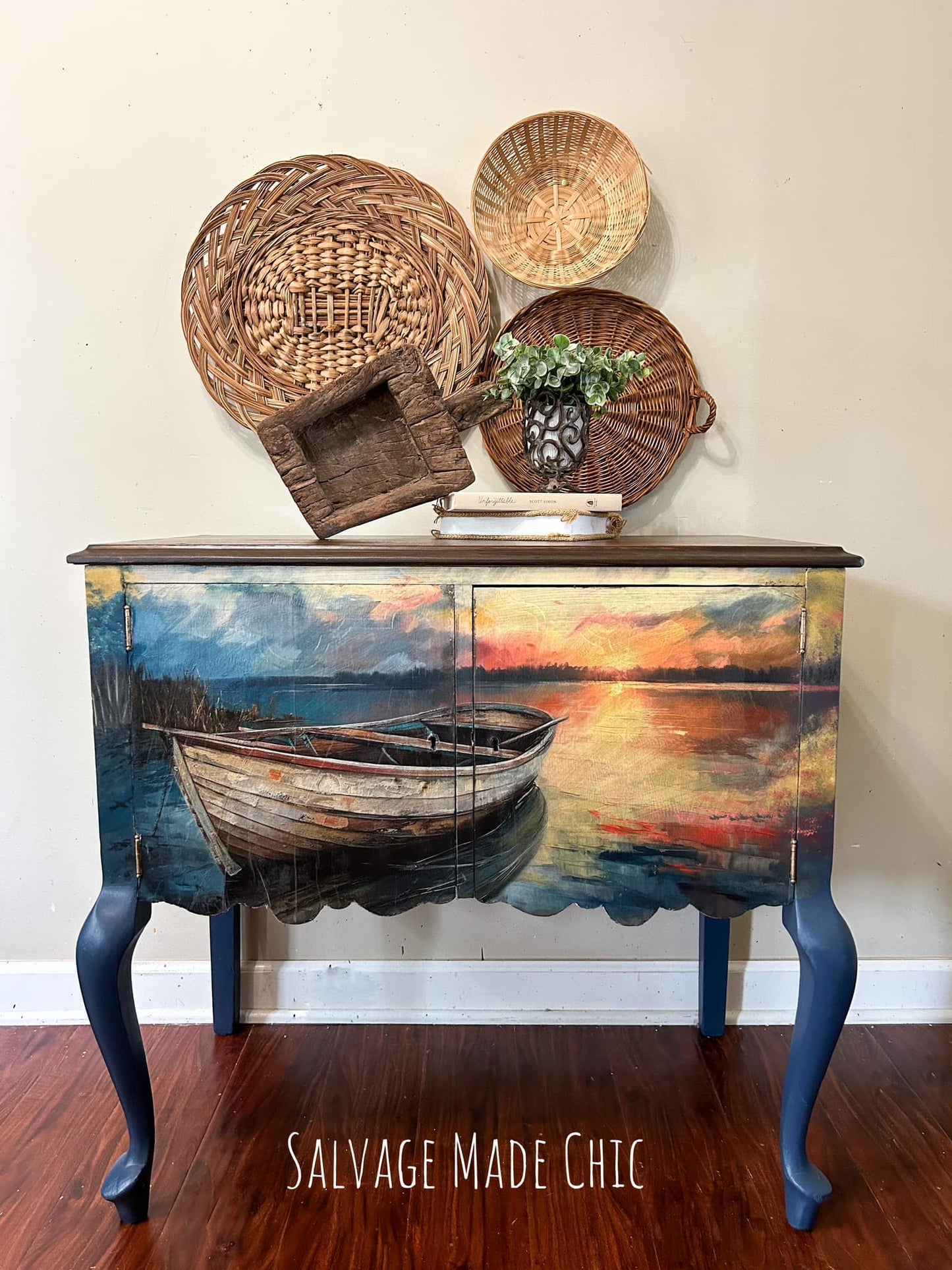 Sunset Hideaway | 18 lb Decoupage Tissue Paper | 21x29 Inches