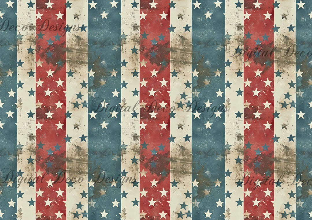 American Grunge Pattern 1 (#F062)