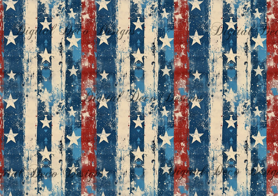 American Grunge Pattern 3 (#F064)