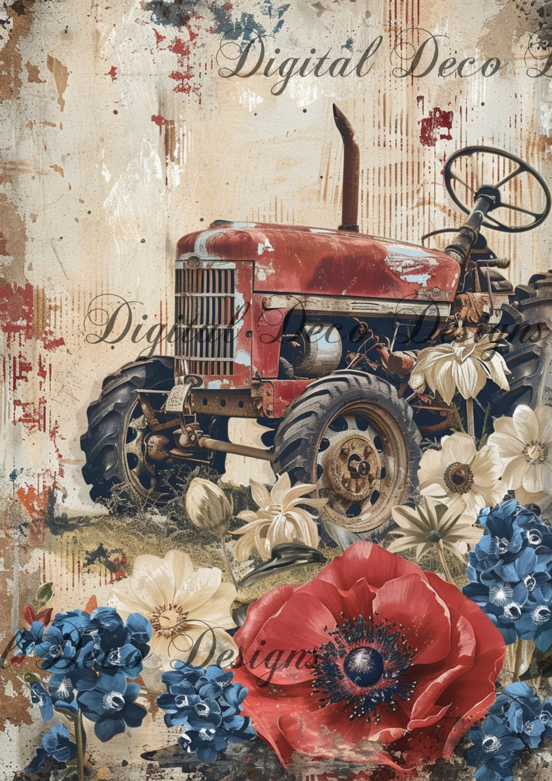 American Grunge Tractor (#F066)
