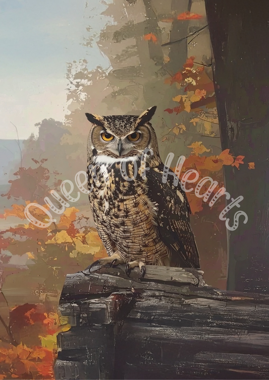 Queen of Hearts - Autumn Watcher