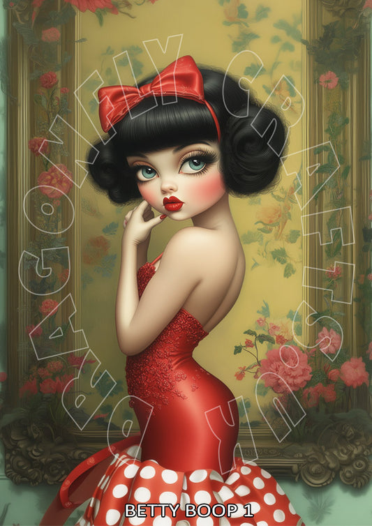 Dragonfly Crafts - Betty Boop 1