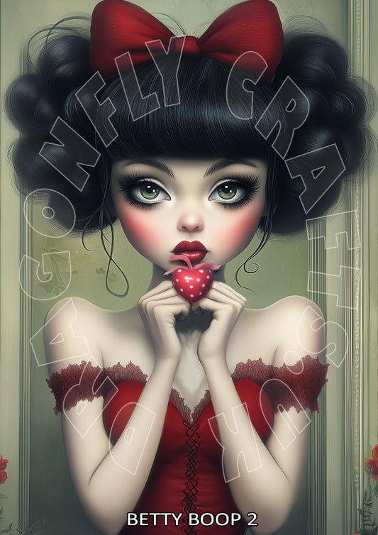 Dragonfly Crafts - Betty Boop 2