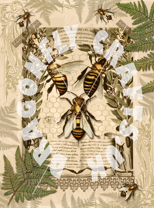 Dragonfly Crafts - Vintage Bee