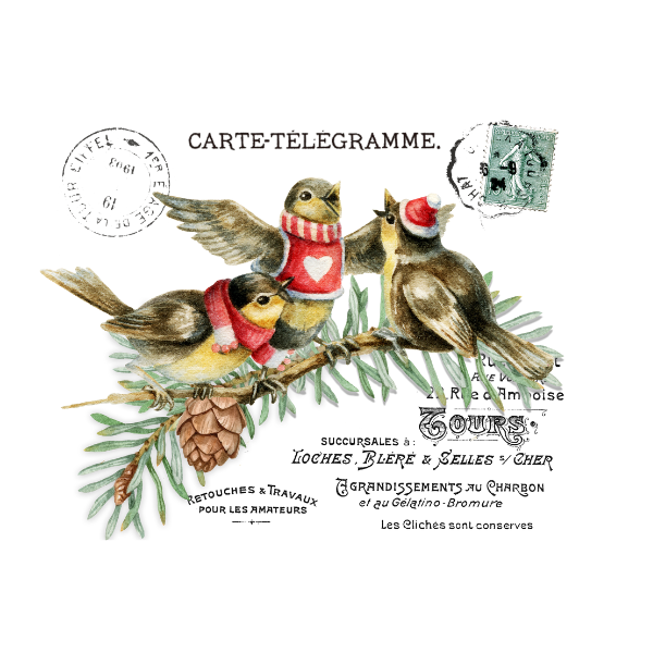 WhiteCloud Transfer - Carte-Telegramme