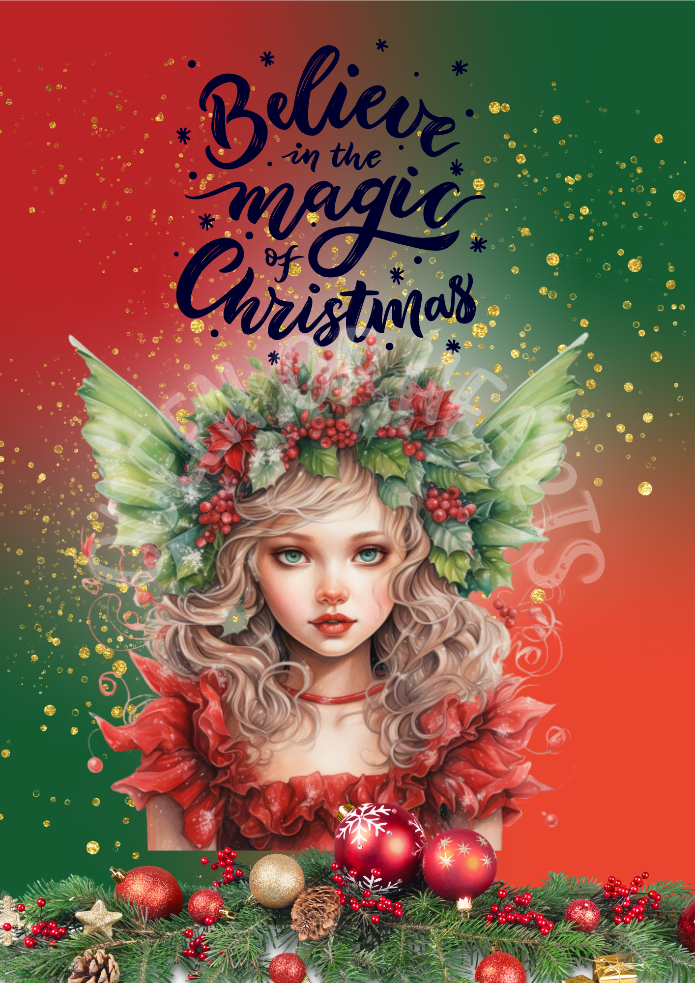 Queen of Hearts - -Christmas-fairy