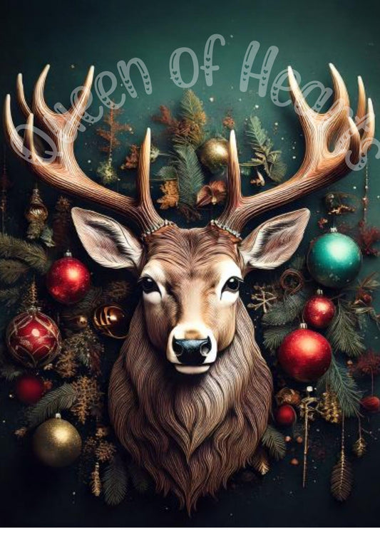 Queen of Hearts - Christmas Stag
