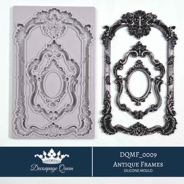 Decoupage Queen - Decoupage Queen Silicone Mould - Antique Frames - Limited Edition