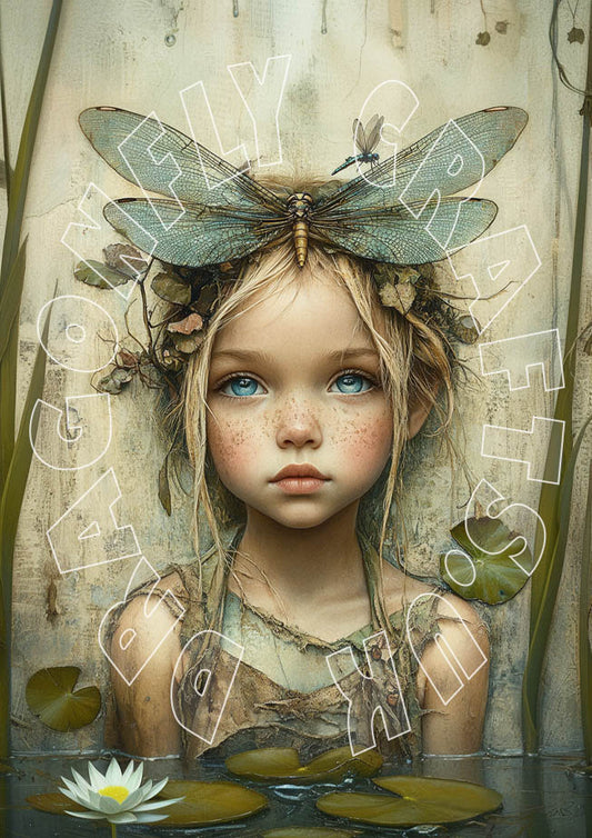 Dragonfly Crafts - Dragonfly Fairy 2