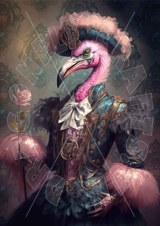 Dragonfly Crafts - Flamboyant Flamingo 2