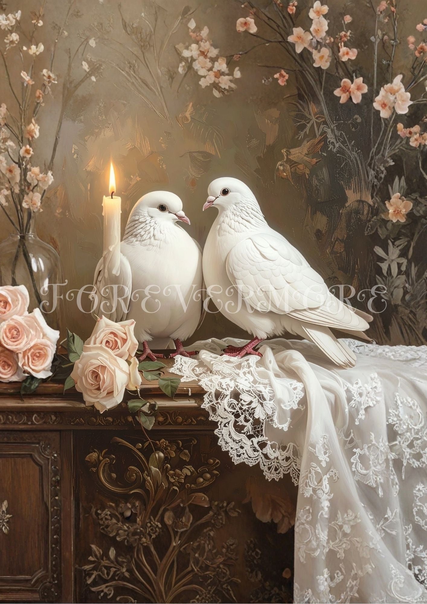 Forevermore - Doves and Lace