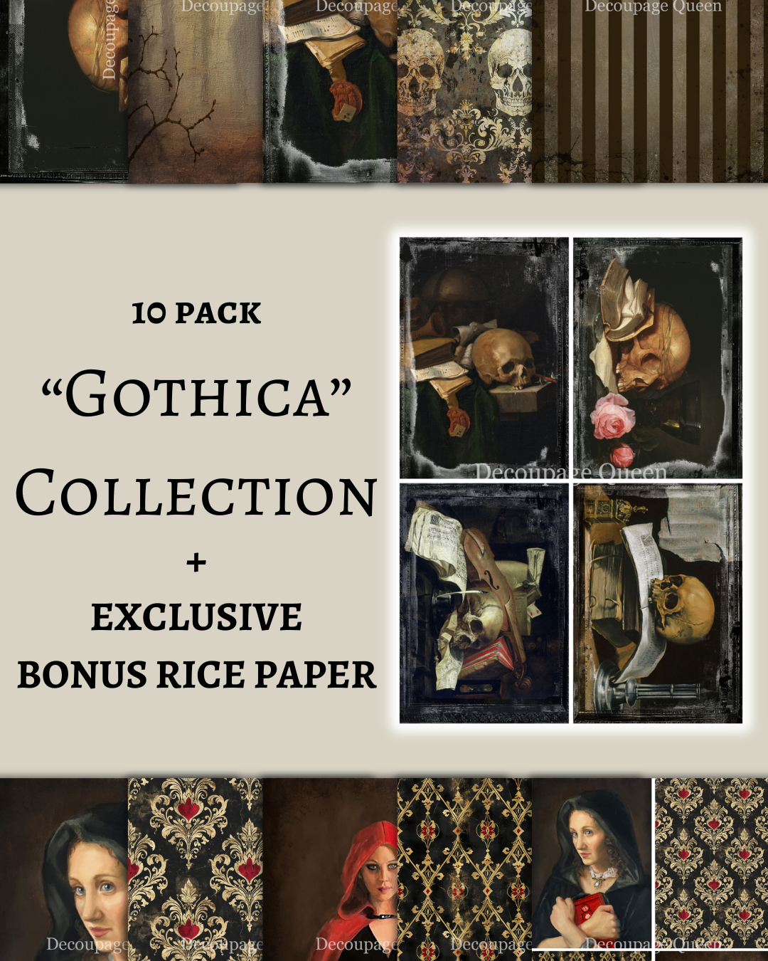 Gothica - 10 pack with Bonus Paper
