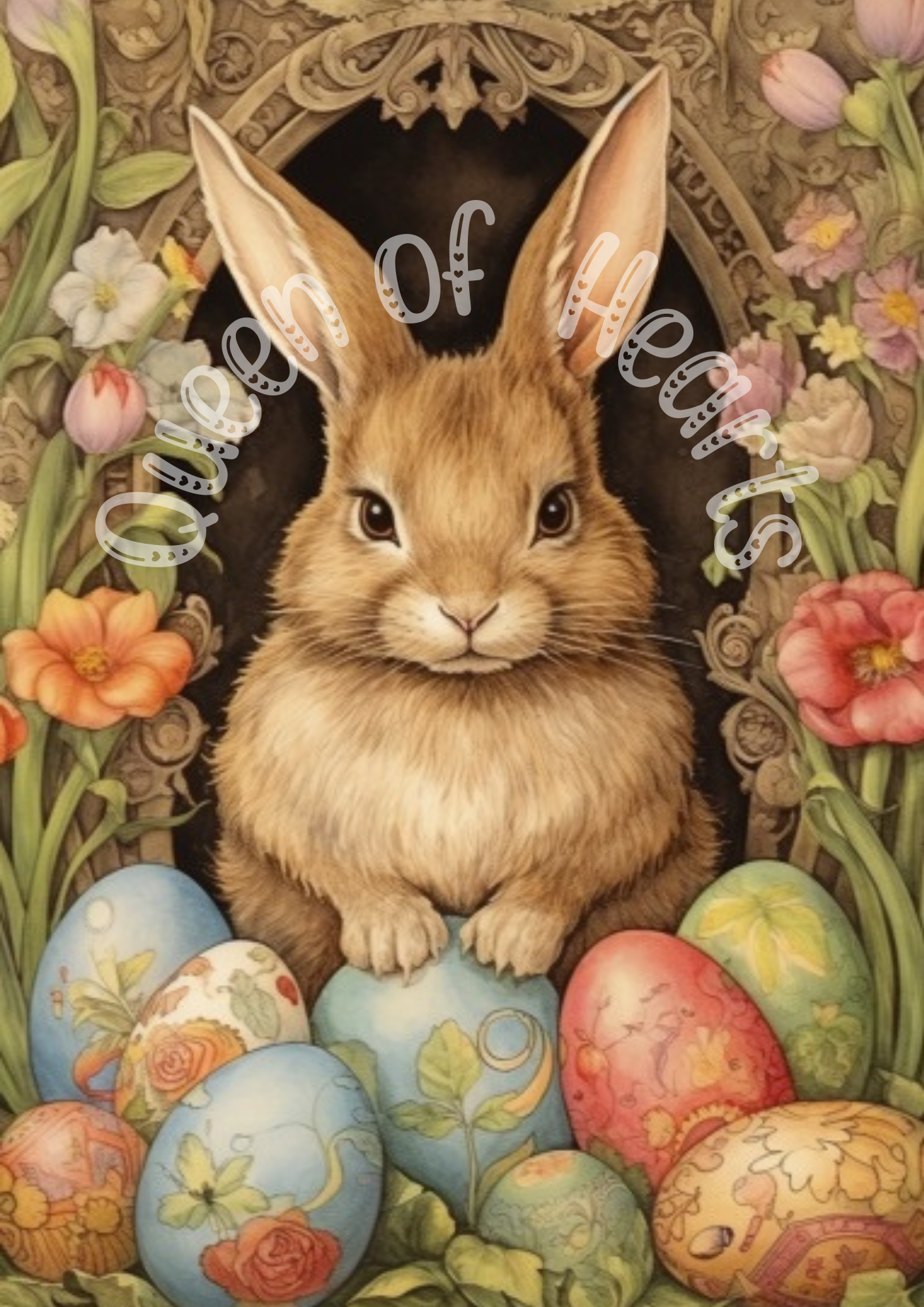 Queen of Hearts - Easter Hopper
