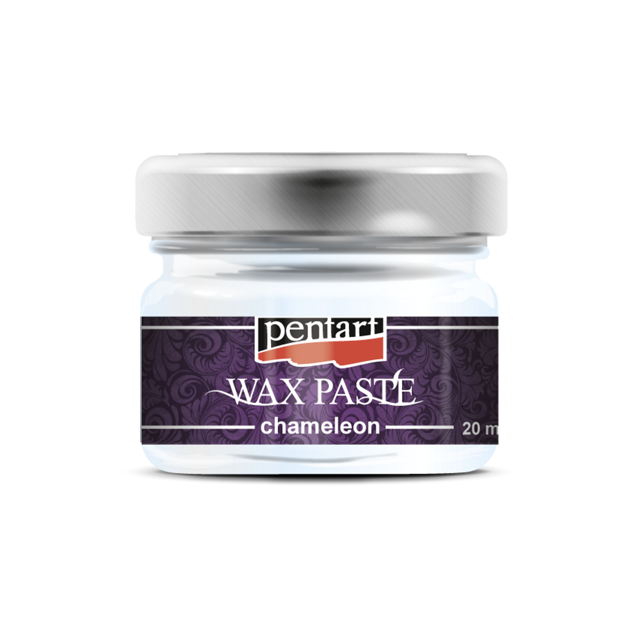 Jar of Pentart Wax Paste Chameleon on a white background