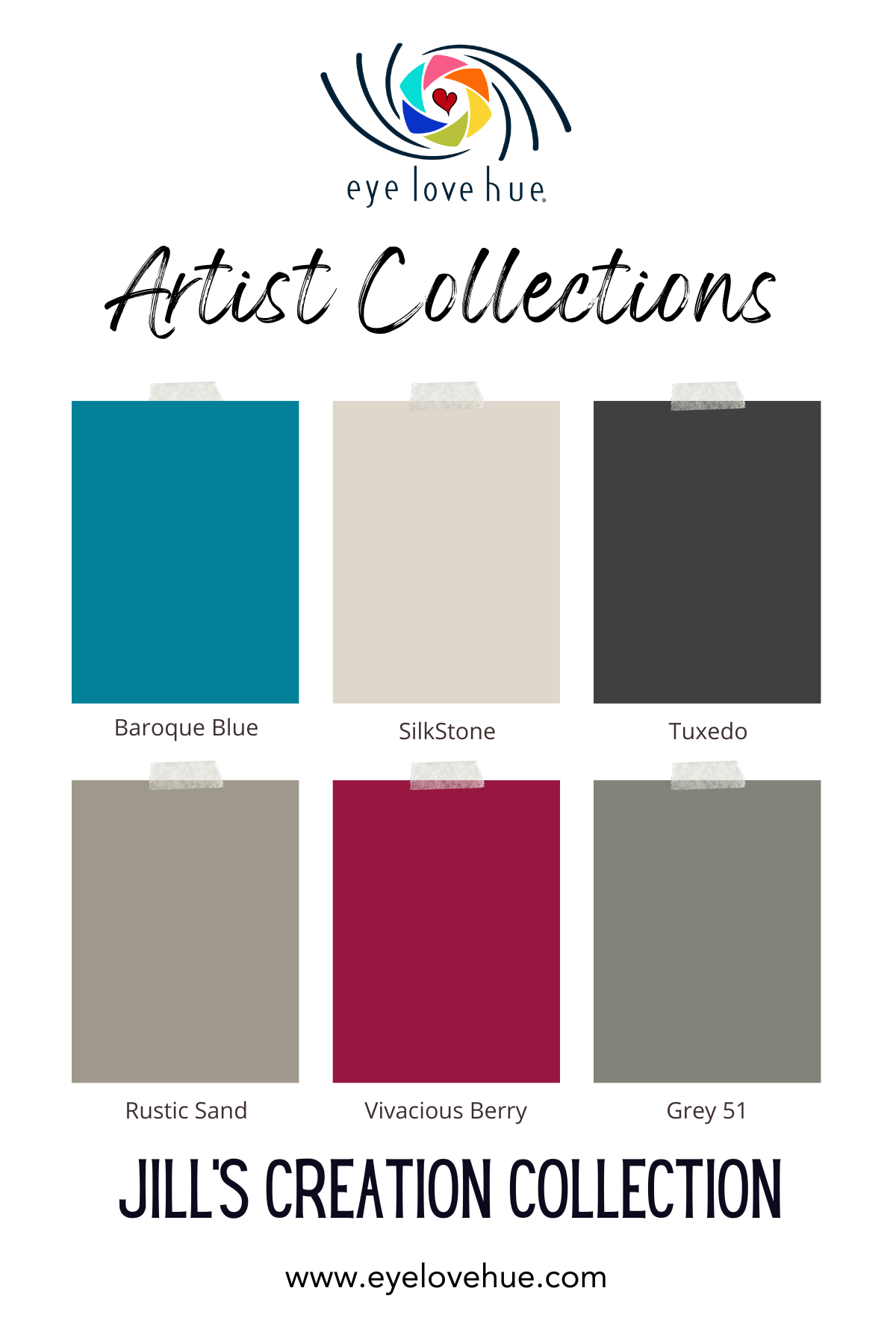 Eye Love Hue Paint - Jill's Creation Collection