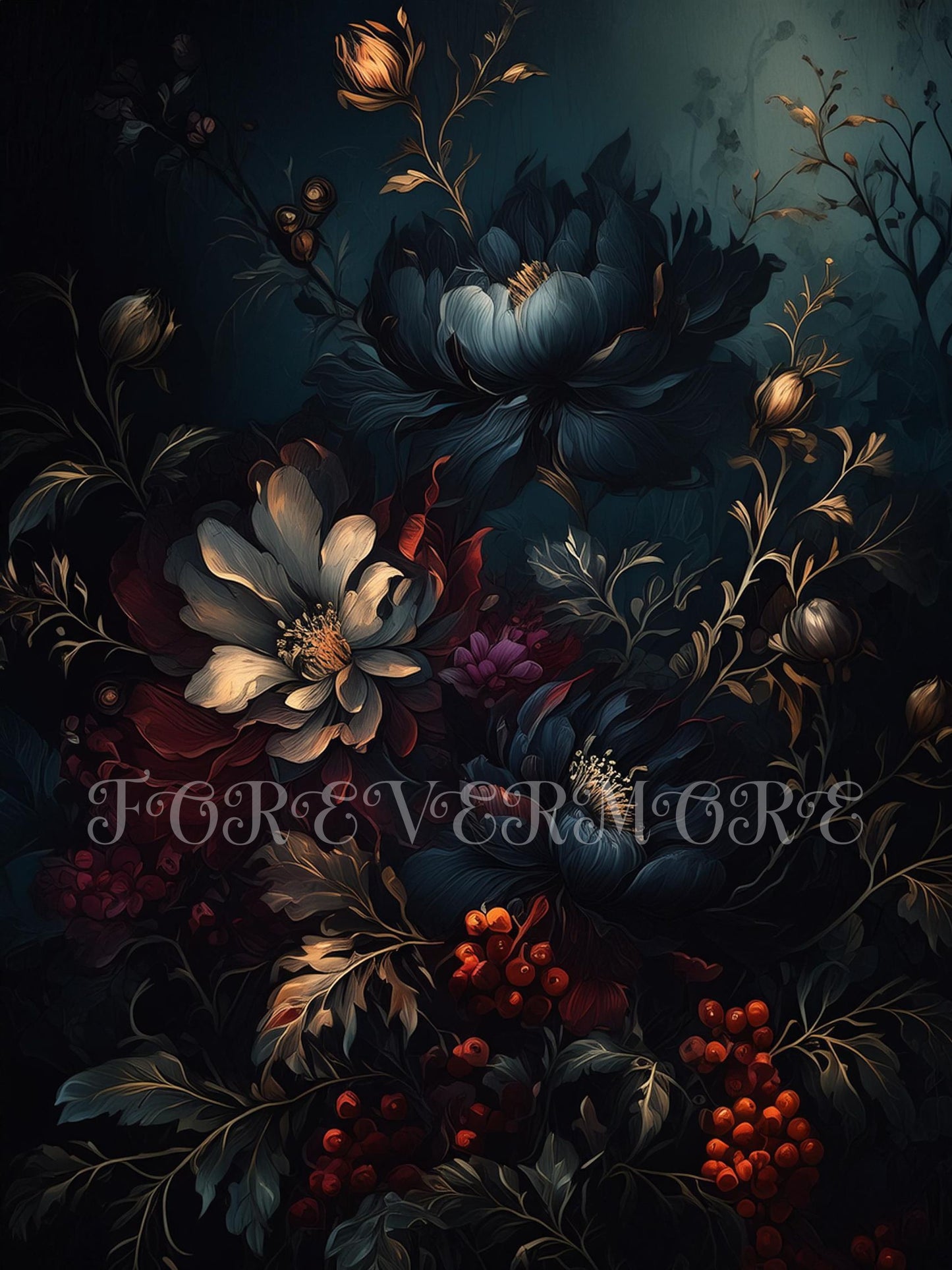 Forevermore - Moonlit Florals