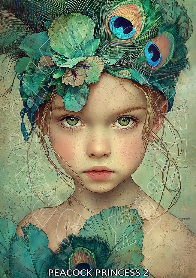Dragonfly Crafts - Peacock Princess 2