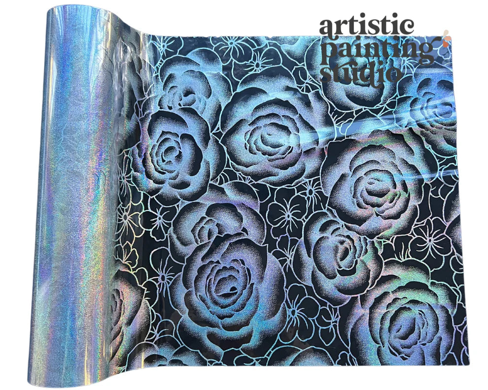 Portia Silver Hologram Foil