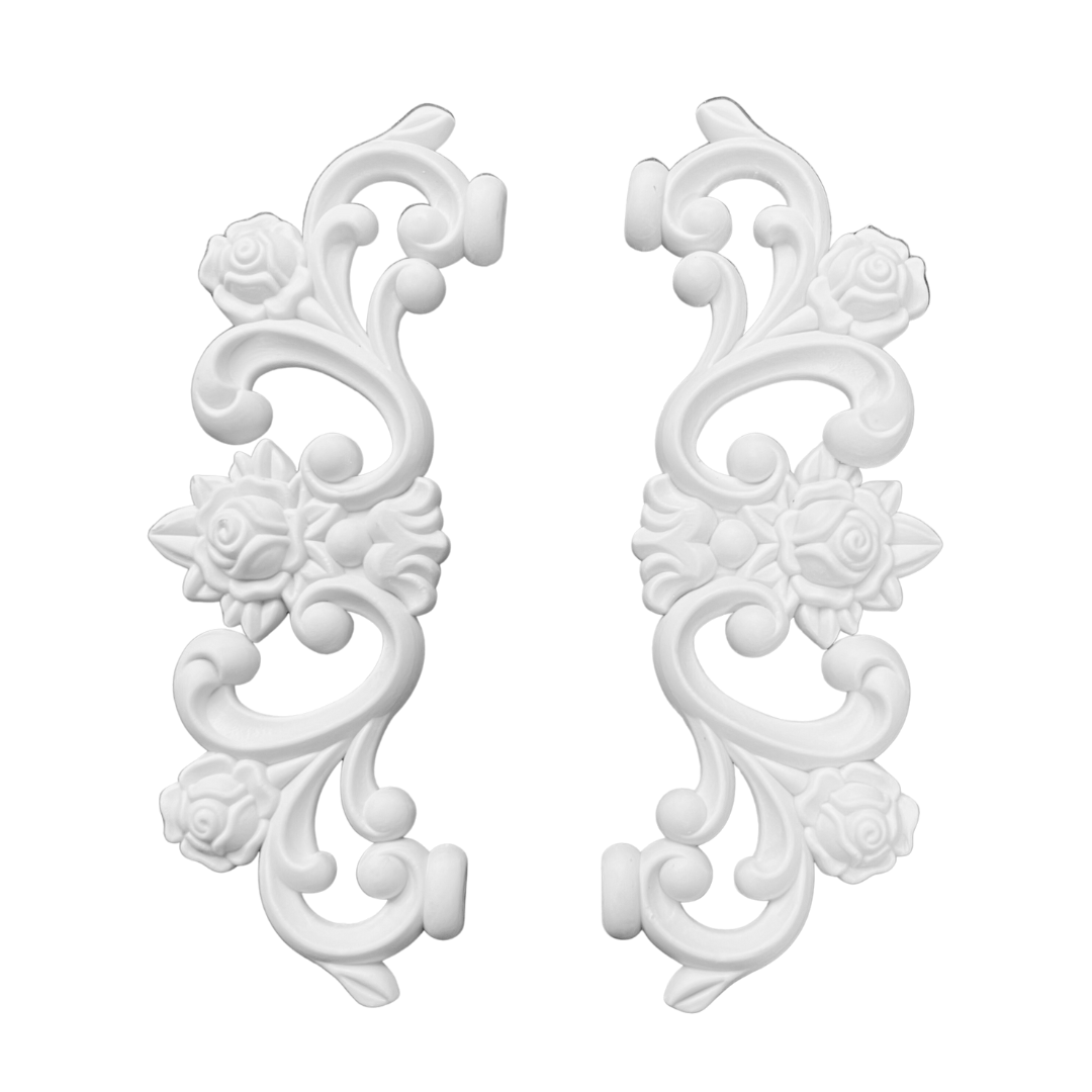 Appliques and Onlays Pack Of Two Pediments