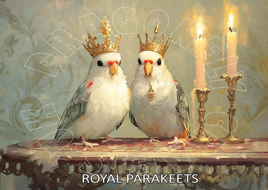 Dragonfly Crafts - Royal parakeets