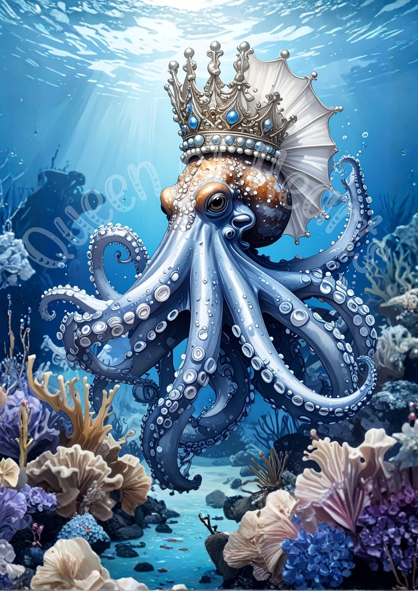 Queen of Hearts - Regal Octopus