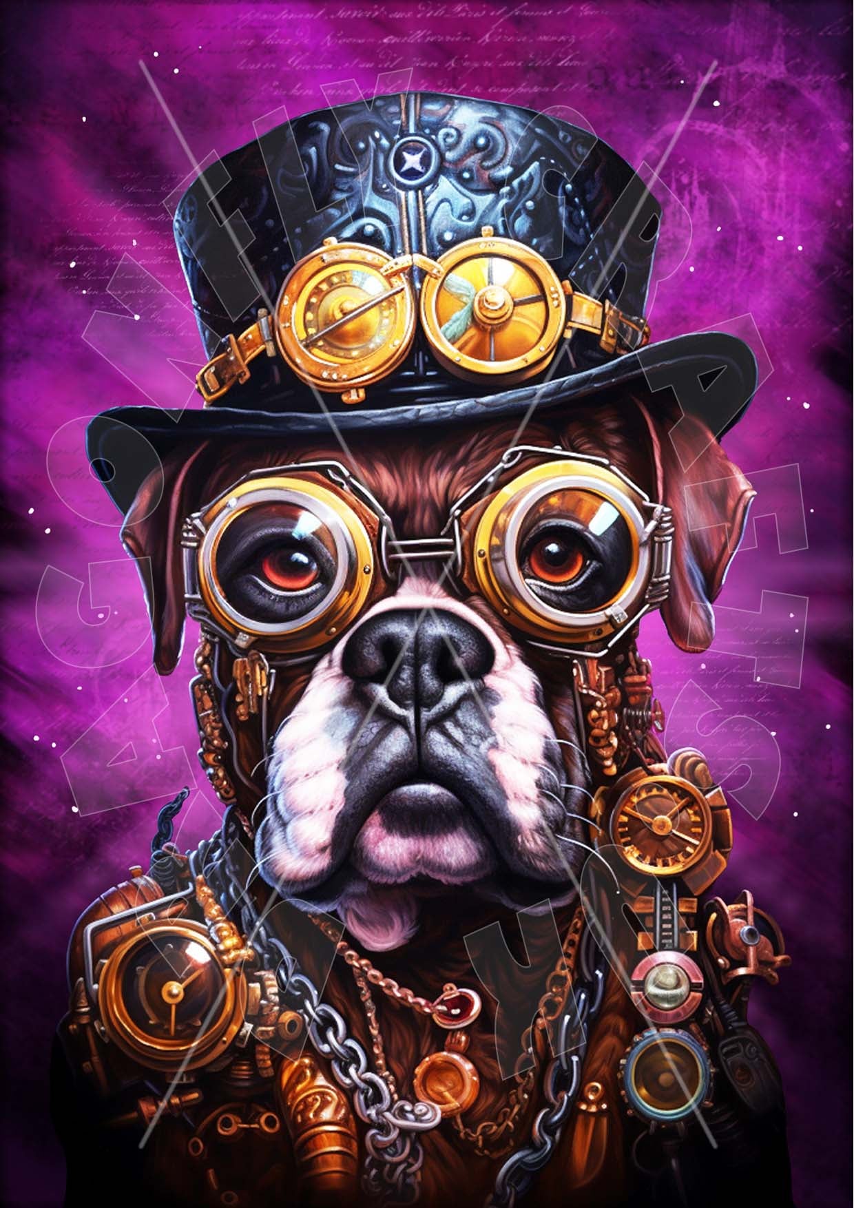Dragonfly Crafts - Steampunk Boxer