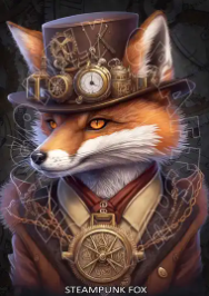 Dragonfly Crafts - Steampunk Fox