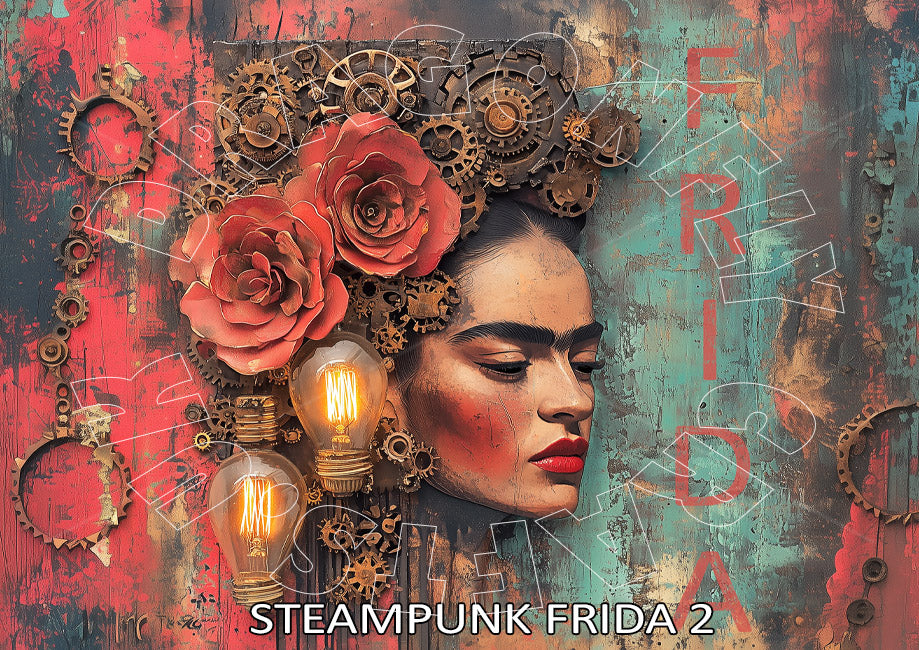 Dragonfly Crafts - Steampunk Frida 2