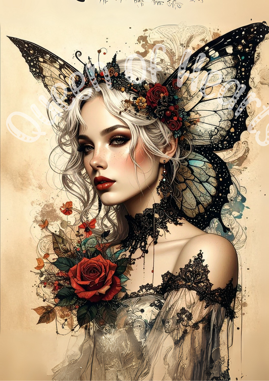 Queen of Hearts  - Steampunk Lady 2