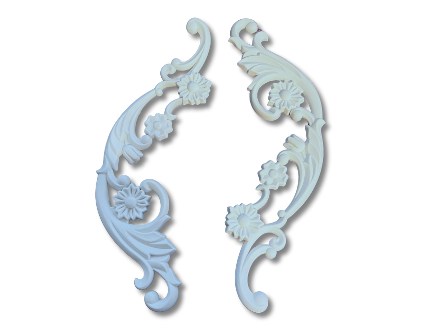 Set of Floral Scrolls