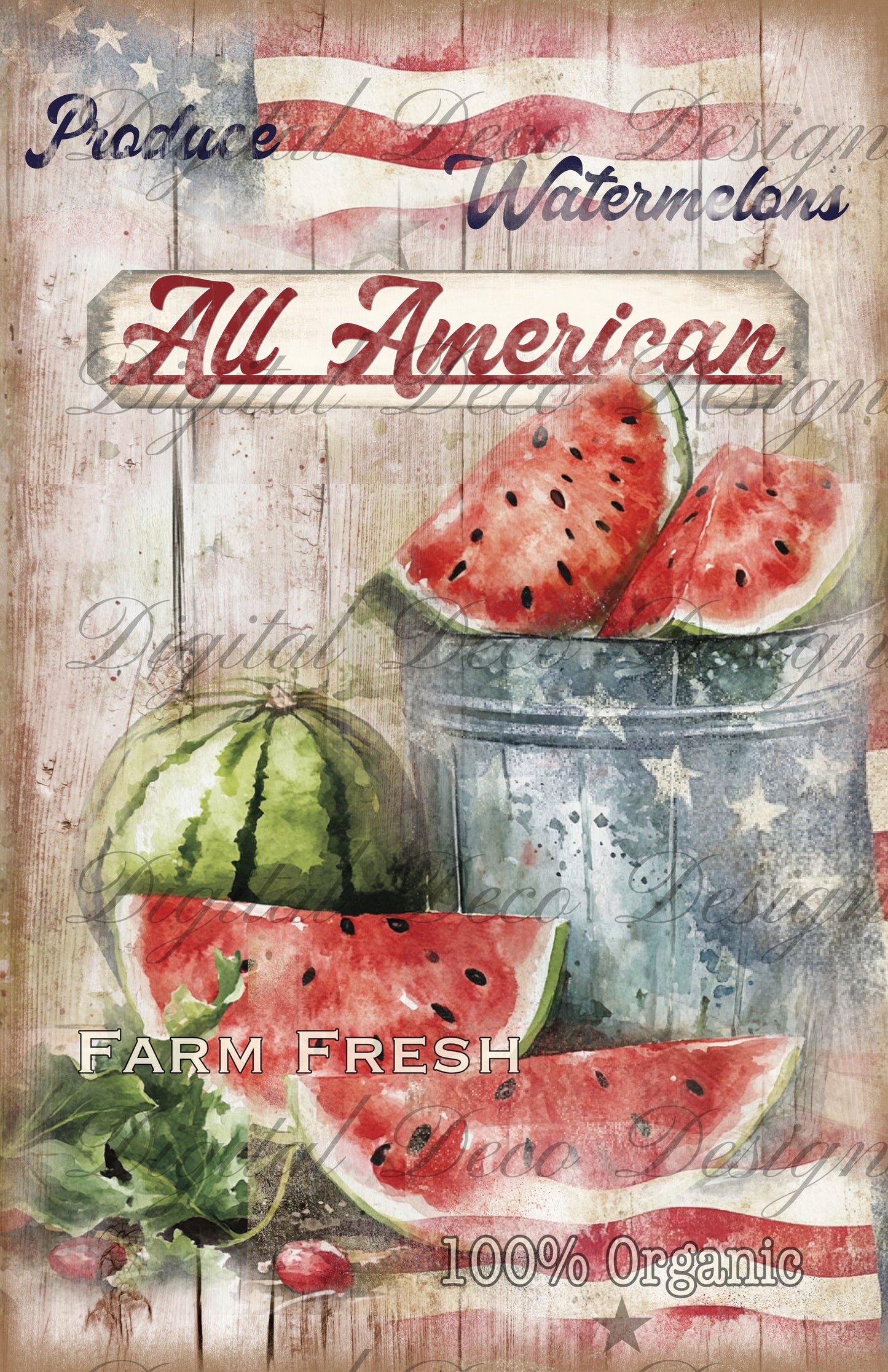 All American Watermelons N053