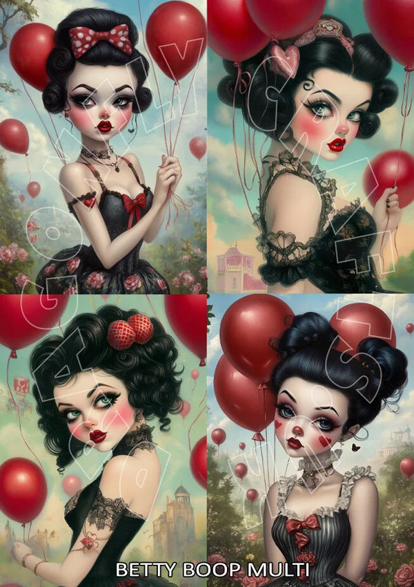 Dragonfly Crafts - Betty Boop Multi