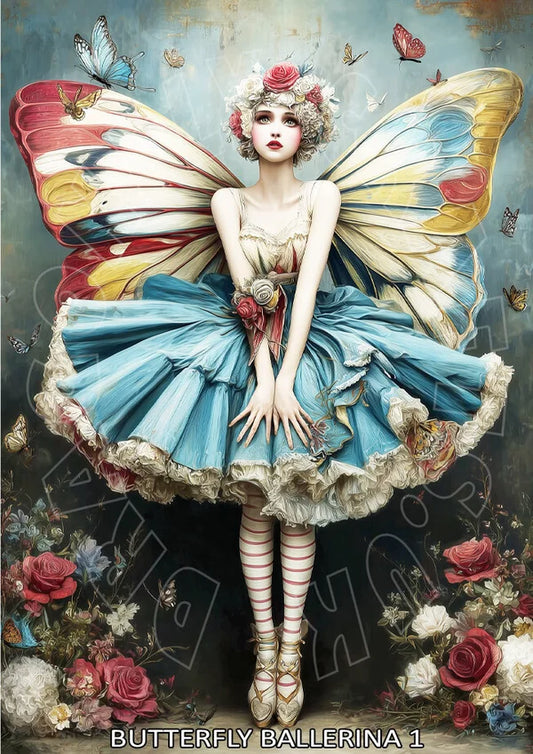 Dragonfly Crafts -    Butterfly Ballerina 1