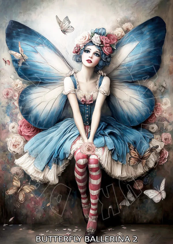 Dragonfly Crafts -    Butterfly Ballerina 2