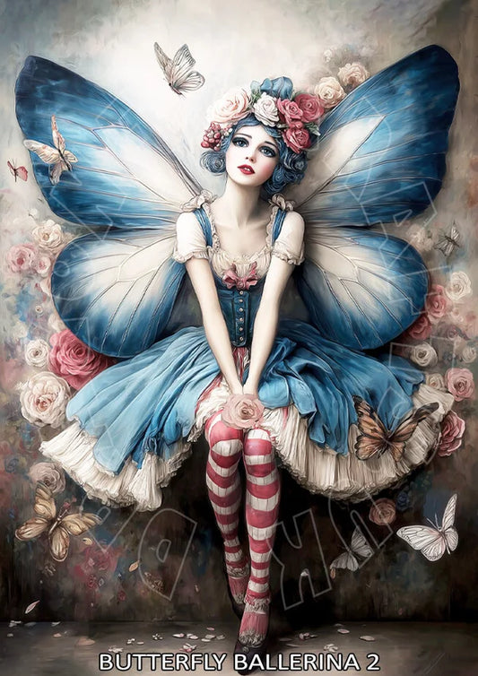 Dragonfly Crafts -    Butterfly Ballerina 2
