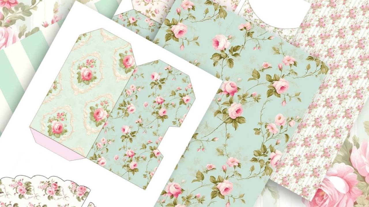 Easy Shabby Chic Pocket Tags