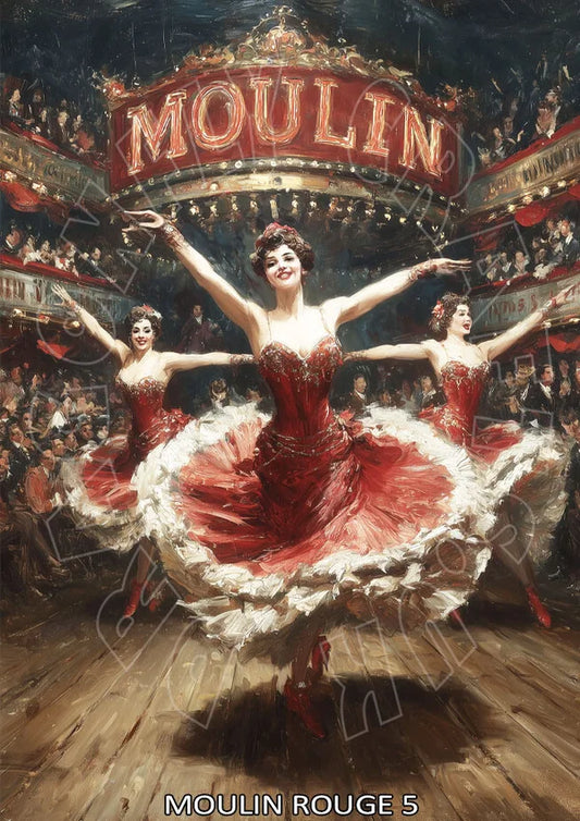 Dragonfly Crafts -  Moulin Rouge 5