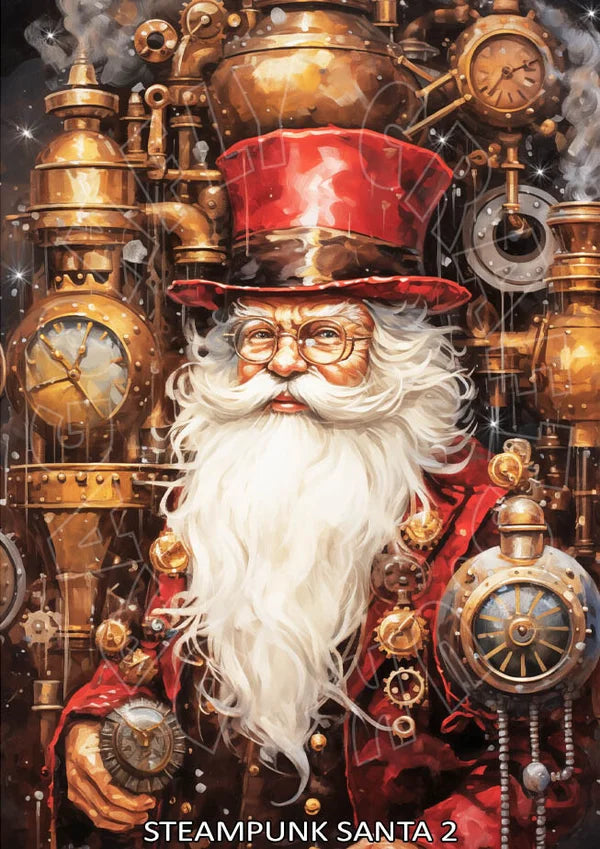 Dragonfly Crafts - Steampunk Santa 2
