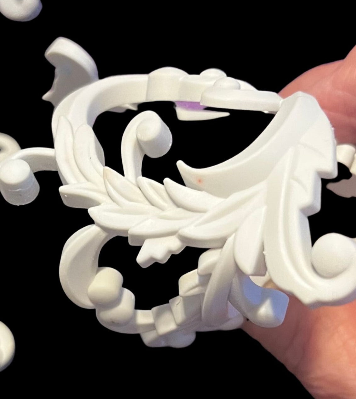 vflex floral scroll moulding set