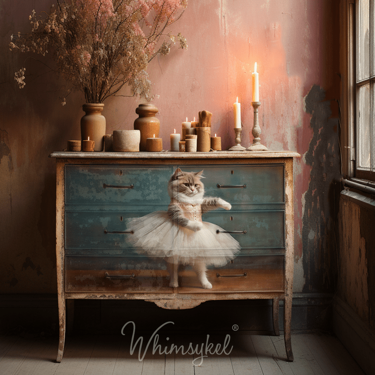 Whiskerina | 18 lb Decoupage Tissue Paper | 21x29 in