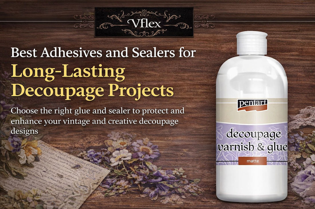 Best Adhesives and Sealers for Long-Lasting Decoupage Projects