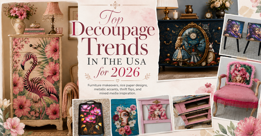 Top Decoupage Trends in the USA for 2026