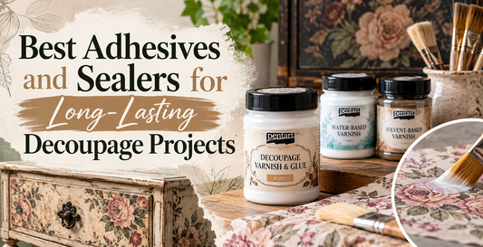Best Adhesives and Sealers for Long-Lasting Decoupage Projects