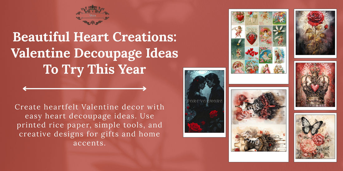 Beautiful Heart Creations: Valentine Decoupage Ideas To Try This Year