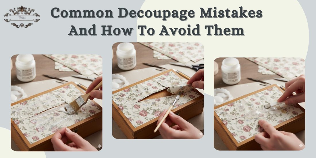 Common Decoupage Mistakes And How To Avoid Them