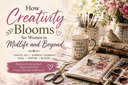 How Creativity Blooms for Women in Midlife and Beyond