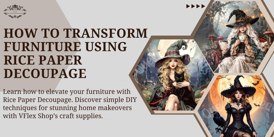 How to Transform Furniture Using Rice Paper Decoupage