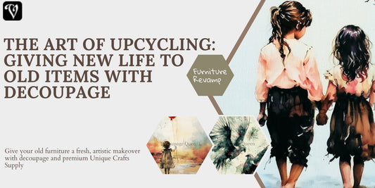 The Art of Upcycling: Giving New Life to Old Items with Decoupage